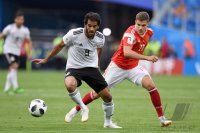 FUSSBALL WM 2018 Vorrunde Russland -  Aegypten