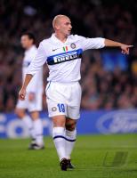 FUSSBALL  International CHL 09/10  Esteban Matias Cambiasso Deleau (Inter)
