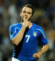 Fussball International EM 2012-Qualifikation:  Giampaolo Pazzini (Italien)