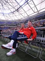 Fussball 1. Bundesliga: T Home Cup , FC Bayern Muenchen - HSV