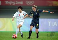 FUSSBALL  Olympia 2008   Vorrunde  Frauen  China - Schweden