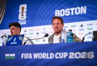 Fussball WM 2026 Deutschland -  Paraguay, Pressekonferenz,
