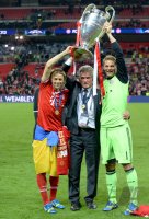 Fussball Champions League Finale 2013:  Borussia Dortmund - FC Bayern Muenchen