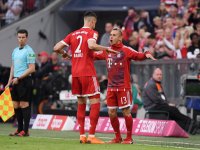 Fussball  1.Bundesliga   Saison 17/18: FC Bayern Muenchen - Borussia Moenchengladbach