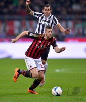 FUSSBALL SERIE A 2013/2014:   AC Mailand - Juventus Turin