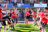 Fussball Relegation zur Oberliga, Rueckspiel 21/22: FC Holzhausen - FC Denzlingen