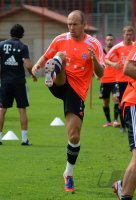Fussball 1. Bundesliga :  Training beim FC Bayern Muenchen