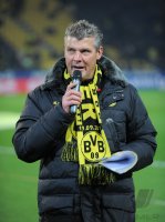 Fussball 1. Bundesliga  Saison 2010/2011:Stadionsprecher Norbert Dickel (Borussia Dortmund)