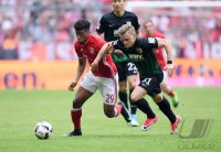 Fussball 1. Bundesliga Saison 2016/2017: FC Bayern Muenchen - FC Augsburg