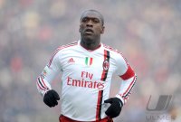 FUSSBALL SERIE A:  JUBEL Clarence Seedorf (AC Mailand)