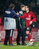 Fussball UEEA CUP ACHTELFINALE: Leverkusen - Hamburg