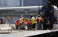 WIRTSCHAFT,  Arbeiter am Ground Zero