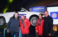 FC Bayern Muenchen praesentiert Platin Partner Goodyear