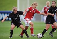 Fussball Frauen FIFA U 17  WM  2008  Neuseeland - Daenmark
