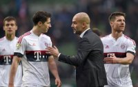 Fussball 1. Bundesliga Saison 15/16: SV Werder Bremen - FC Bayern Muenchen