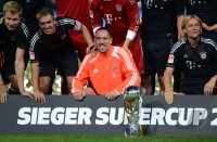 Fussball 1. Bundesliga, Supercup: FC Bayern Muenchen - Borussia Dortmund