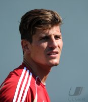 Fussball 1. Bundesliga Saison   2011/2012 : Mario Gomez (FC Bayern Muenchen)