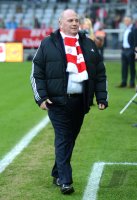 Fussball 1. Bundesliga, Saison 2012/2013:  Praesident Uli Hoeness (FC Bayern Muenchen)