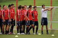 Fussball 1. Bundesliga: Training beim FC Bayern Muenchen