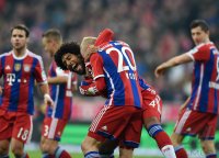 Fussball 1. Bundesliga Saison 14/15: FC Bayern Muenchen - TSG 1899 Hoffenheim