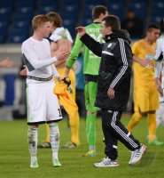 Fussball DFB Pokal Viertelfinale 13/14: JUBEL VfL Wolfsburg