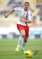 FUSSBALL SERIE A:  Zlatan Ibrahimovic (AC Mailand)