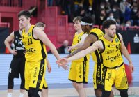 Basketball 2. Bundesliga 2021/2022: Tigers Tuebingen - Nuernberg Falcons