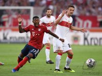 Fussball 1. Bundesliga Saison 18/19: VfB Stuttgart - FC Bayern Muenchen