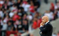 Fussball 1. Bundesliga : Trainer Christian Gross (VfB Stuttgart)