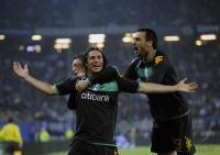 Fussball UEFA Cup Halbfinale  08/09  Hamburger SV - Werder Bremen