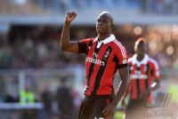 FUSSBALL SERIE A 2012/2013: JUBEL Mario Balotelli (AC Mailand)