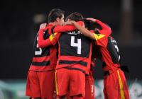 FUSSBALL : Sevilla Jubel