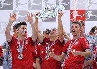 Fussball 1. Bundesliga Saison 17/18: Meister FC Bayern Muenchen