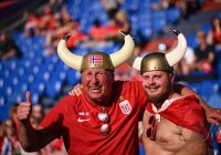 Fussball Frauen Euro 2025  Eroeffnungsspiel: Schweiz - Norwegen