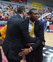 Basketball 1. Bundesliga 16/17 Hauptrunde: Walter Tigers Tuebingen - Rasta Vechta