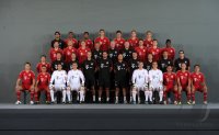 Fussball 1. Bundesliga 2010/2011:  Teamfoto FC Bayern Muenchen