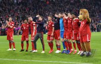 Fussball 1. Bundesliga Saison 18/19: FC Bayern Muenchen - Borussia Dortmund