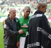 Fussball 1. Bundesliga Saison 12/13: SV Werder Bremen - FC Bayern Muenchen