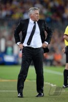 FUSSBALL Primera Division 13/14: Trainer Carlo Ancelotti (Real Madrid)