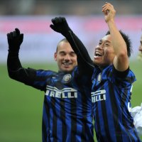 FUSSBALL International SERIE A 2011/2012:  JUBEL  Yuto Nagatomo (Inter Mailand)
