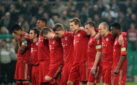 FUSSBALL  DFB POKAL SAISON  11/12  HALBFINALE: Teambild FC Bayern Muenchen