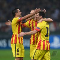 Fussball Champions League 13/14: JUBEL  FC Barcelona