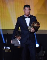 Fussball International  FIFA Ballon d Or 2014: Cristiano Ronaldo (Real Madrid / Portugal)