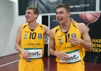 Basketball 1. Bundesliga 14/15:  Teampraesentation  Walter Tigers Tuebingen