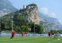 Fussball 1. Bundesliga: Training beim FC Bayern Muenchen