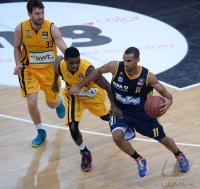 Basketball 1. Bundesliga  13/14  Walter Tigers Tuebingen  - Alba Berlin