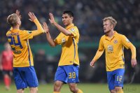 Fussball DFB Pokal 2. Runde 15/16: SSV Reutlingen - Eintracht Braunschweig