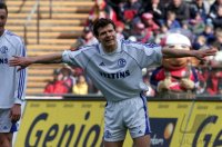 Fussball  1. Bundesliga  2000/2001: FC Bayern Muenchen - FC Schalke 04