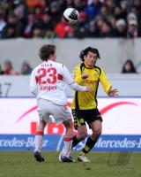 Fussball 1. Bundesliga : VfB Stuttgart - Borussia Dortmund