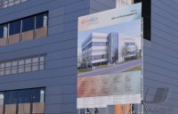 Aussenansicht Neubau Labor- und Forschungsgebaeude CureVac AG in Tuebingen